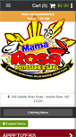 Mobile Screenshot of mamarosagrill.com